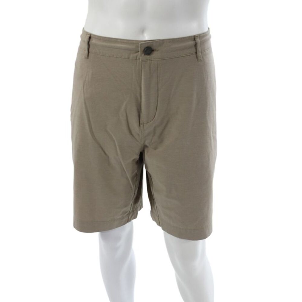 Faherty Brand Mens Chino Shorts Beige Recycled Polyester Size 40
